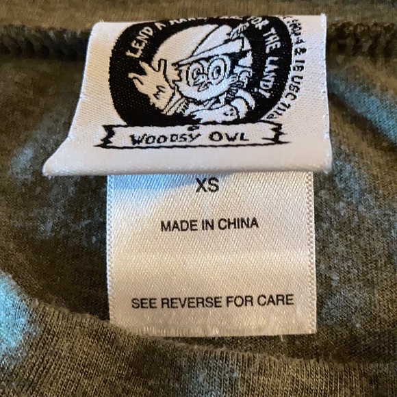 Woodsy Owl Give A Hoot Don’t Pollute Short Sleeve - Picture 2 of 3